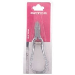 Beter Alicate pedicuro cromado muelle gusanillo 13,5 cm