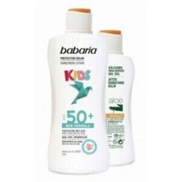Babaria Leche Protector Solar Infantil SPF 50+ 200 ml + After Sun