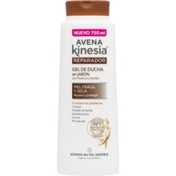 Kinesia Gel de Ducha Avena sin Jabón 750 ml 750 ml
