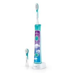 Cepillo dental eléctrico Philips Sonicare For Kids HX6322/04 Bluetooth 62.000 pulsaciones azul