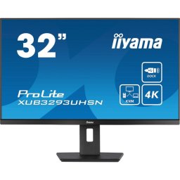 iiyama ProLite XUB3293UHSN-B5 32" IPS 4K 60Hz USB-C DOCK Altavoces Altura Ajustable
