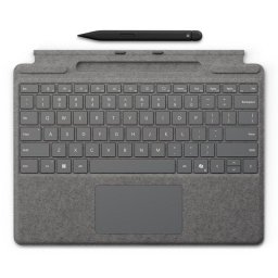 Microsoft Teclado para Surface Pro con Slim Pen (2ª Edición) Español QWERTY Platino