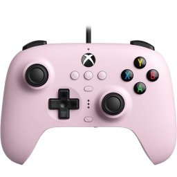 8Bitdo Ultimate Rosa Mando de Juego con Cable para Xbox Series/PC