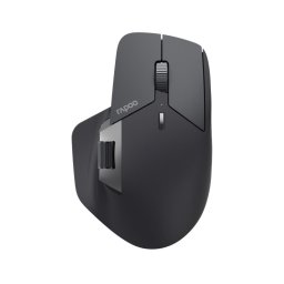 Ratón Rapoo inalámbrico 4000 DPI Bluetooth multi-modo carga inalámbrica negro