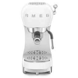 Cafetera Manual Smeg ECF02WHEU 1,1 L 15 bar Blanco Preparación Espresso Cappuccino