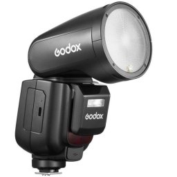 Flash Godox V1Pro Olympus Panasonic TTL HSS Cabeza Redonda Radio 2,4GHz