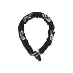 Abus Granit 1480 Monobloc Xplus 150 Antirrobo Cadena Moto Sra, Eslabones De Acero Cementado 14 Mm, Funda Textil, Cilindro Xplus, 2 Llaves (1 Led) Y Tarjeta Código, 53 Cm