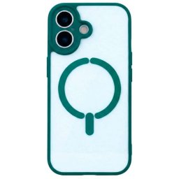 Funda Bumper Compatible Con Magsafe Con Cubre Cámara Compatible Con Iphone 16 Plus