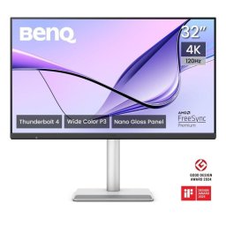 Monitor BenQ MA320UG 32" UltraHD 4K 120Hz IPS Nano Gloss Thunderbolt 4 Ajuste de altura
