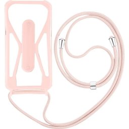 Funda para móvil con correa Avizar Universal Rosa 80 cm