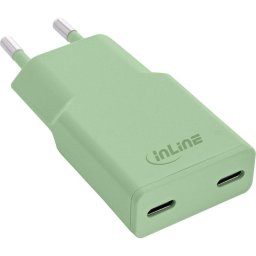 Cargador USB-C InLine 31590G 30W GaN Power Delivery