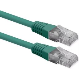 Cable de red Roline Cat6 U/UTP RJ45 3 m verde con PoE