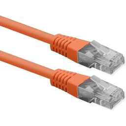 Cable de red Roline Cat.6 1 m U/UTP RJ45 naranja