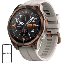 Zeblaze Stratos 4 Pro Bronze Bluetooth GPS Smartwatch 44mm Marrón S/M
