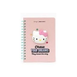 libreta a5 con squishy hello kitty - chase your dreams they know the w