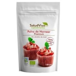 Salud viva polvo de hornear premium 100gr. vegan
