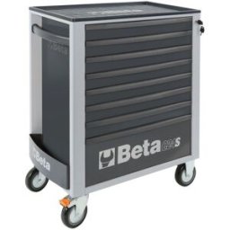 Carro de herramientas Beta 8 cajones, 398 piezas, BW 2400S G8/E-L, gris