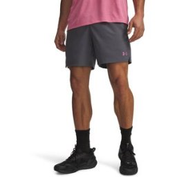Under Armour Pantalón corto de fitness para hombre UA Vanish tejido DC gris M