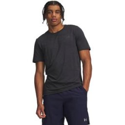 Under Armour Camiseta de fitness para hombre UA Vanish Elite Seamless Camo negro S