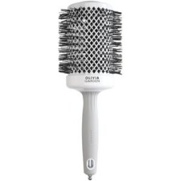 Olivia Garden Expert Blowout Shine Blanco Y Gris #65 mm