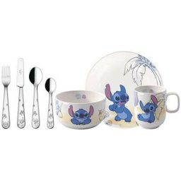 Villeroy & Boch Juego de vajilla infantil de 7 piezas DISNEY STITCH multicolor