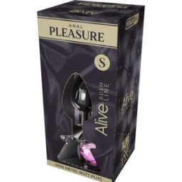 Alive Anal Pleasure Mini Plug Metal Rosa Talla S 1 ud