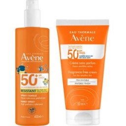 Avene Avène Pack Crema Spf50+ Sin Perfume 50 ml + Spray Familia Spf50+ 400 ml