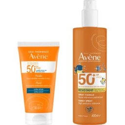 Avene Avène Pack Fluido Spf50+ 50 ml + Spray Familia Spf50+ 400 ml