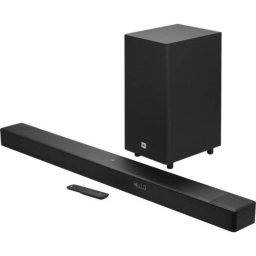 Barra de Sonido JBL Cinema SB595 3.1.2 440W Bluetooth HDMI eARC Negra Dolby Atmos