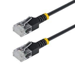 Cable de red StarTech Cat6a Ultra Delgado 2m Negro