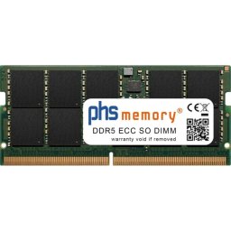 Memoria RAM PHS-memory SP612319 16GB DDR5 5600MHz SO-DIMM ECC 1,1V