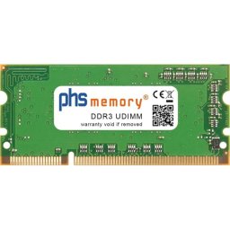 Memoria RAM PHS-memory HP 1GB 1x1GB DDR3 800MHz LPDDR3 unbuffered sin LED