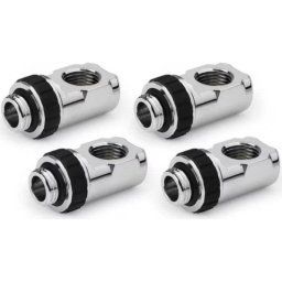 Refrigeración líquida Alphacool Apex Grip Fitting 90° cromado giratorio 360°