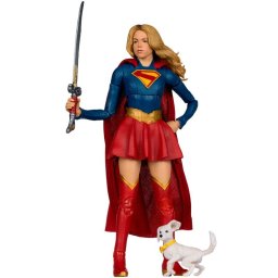 Mcfarlane Supergirl And Baby Krypto (supergirl Movie) - Action Figura