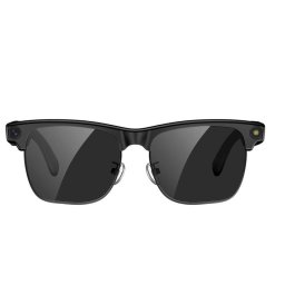 Blackview BV200 Gafas Inteligentes Cámara HD Altavoces IA Integrada Traductor Negro