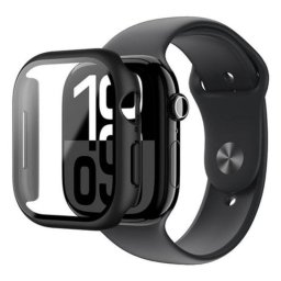 Protectora Amazingthing Apple Watch Series 10 (46mm/42mm) Policarbonato Negro