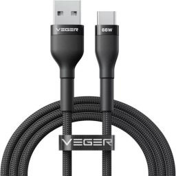 Cable USB Veger AC04 USB-A a USB-C 66W 1,2 m