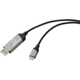 Cable USB Renkforce RF-7116126 USB-A a USB-C 2 m cobre blindado