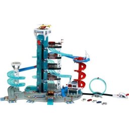 Garaje de juguete Klein Garage Bosch Car Service Mega Universe 5 niveles luces y sonidos