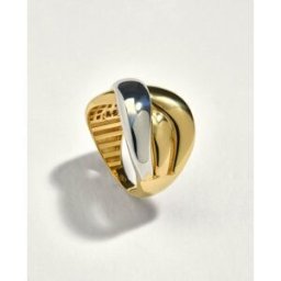 El Corte Inglés Anillo de oro bicolor. (14) Oro amarillo