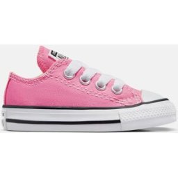 Converse Zapatillas casual de bebés-niños Chuck Taylor All Star Baja Lona . (26) Rosa