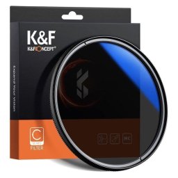 Filtro Polarizador Circular K&F Concept Classic Series Slim 55mm Multicapa