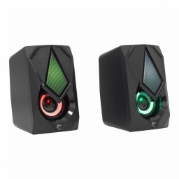 Altavoces White Shark BEAT 2.0 Alámbricos 6 W con retroiluminación USB