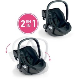 Portacuna y tumbona 2 en 1 Corolle Cybex Priam Negro Mate 36–42 cm