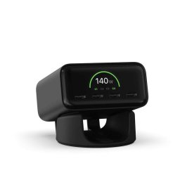 Cargador de escritorio Satechi ChargeView 140W 4 puertos USB-C y pantalla LCD