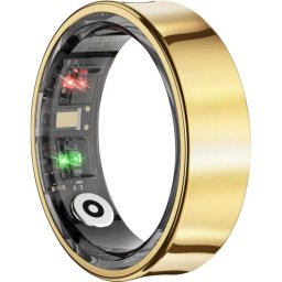 Anillo inteligente Avizar R09 Talla 8 Bluetooth IP68 Autonomía 7 días iOS/Android Oro