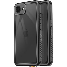 Funda para móvil Redpepper BACK-REDP-17E Backcover Silicona Negra con protección IP68 para Apple iPhone 17e