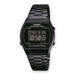 Reloj Casio B640WB-1BEF Acero Inoxidable Negro Digital Cronómetro