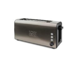 Tostador Black & Decker BXTO1000E 1 rebanada 900 W metal marrón funciones avanzadas