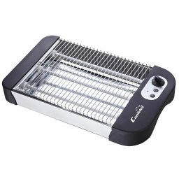 Tostadora COMELEC TP7065 900W Negro Acero Inoxidable Boca Ancha